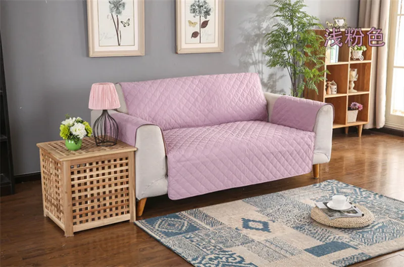 100% водонепроницаемый Loveseat чехол для кожаного дивана стеганая мебель протектор оставаться на месте чехол для дивана предотвращает пятна
