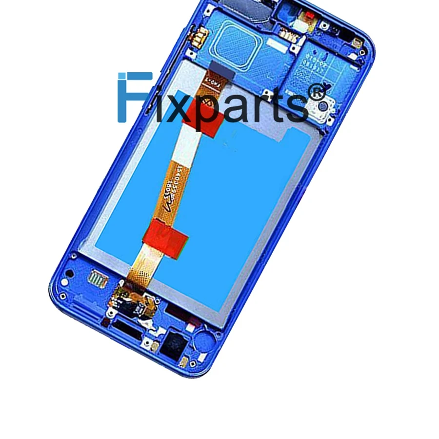 Для huawei Honor 10 ЖК-дисплей+ кодирующий преобразователь сенсорного экрана в сборе+ отпечатков пальцев запасные части для huawei Honor 10 lcd