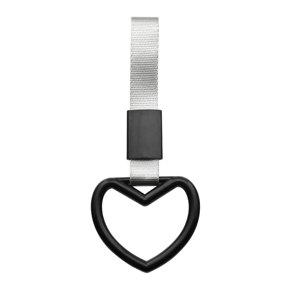 Auto Accessories Tsurikawa Ring Heart JDM Train Bus Handle Hand Strap Drift Charm Strap Drift PVC Plastic