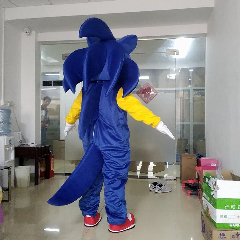 Новинка костюм для взрослых косплея бесплатная доставка|sonic mascot costume|mascot costumecosplay