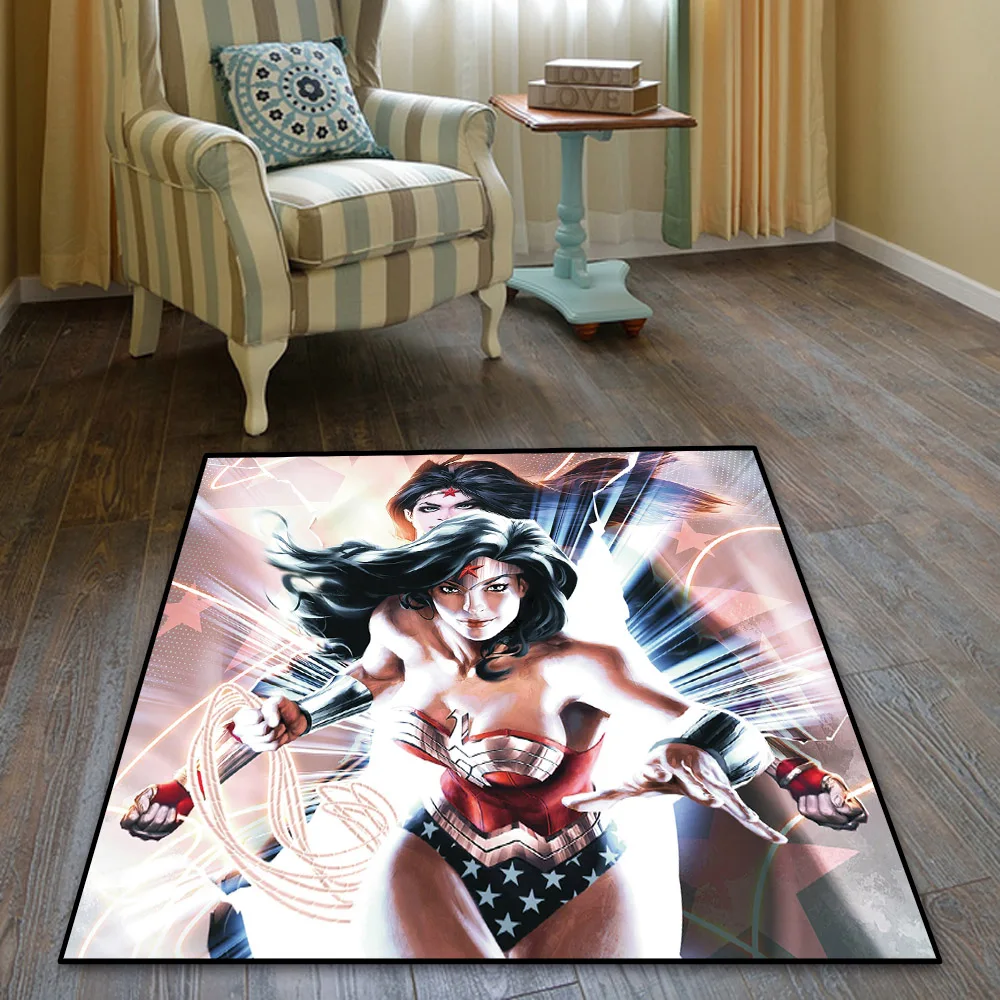 Аниме Wonder Woman Hero, коврик для двери, коврик для дома, ковер для отеля, гостиной, Противоскользящие коврики - Цвет: Style 21