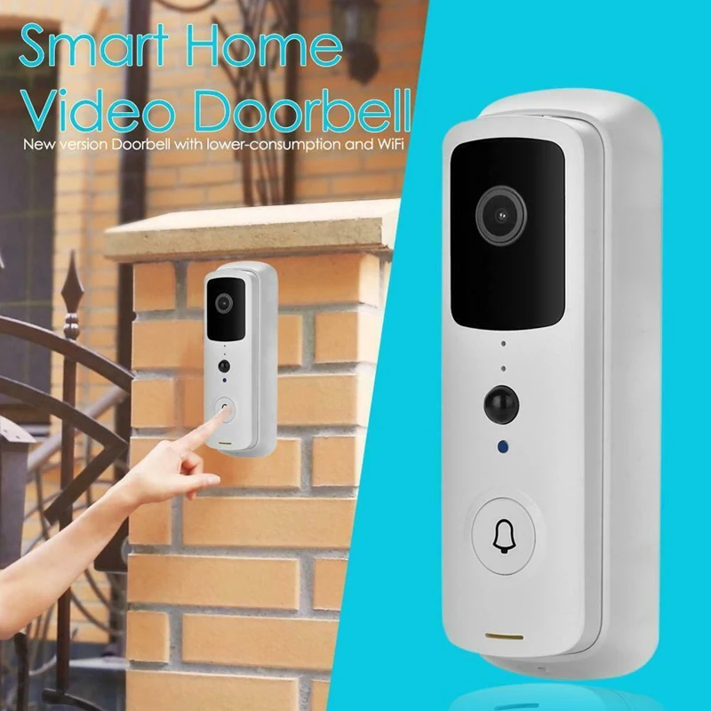 V30 WiFi смарт IP видео дверной звонок 1080P беспроводной ночного видения ИК сигнализация видео домофон камера дверной Звонок