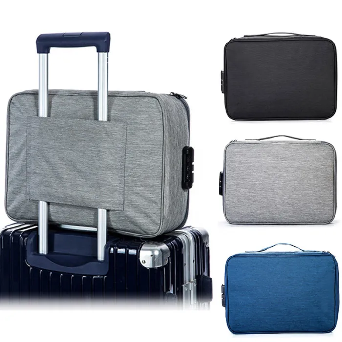 Сумка для документов формата А4, многофункциональная сумка-Органайзер, сумка-мессенджер для путешествий, офиса, дома, FP8