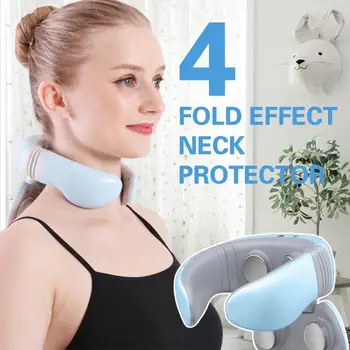 

Electric Neck Massager Electric Pulse Back Massager Health Care Physiotherapy Tool Vertebra Pain Relief Cervical Relaxation R7G9