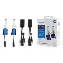 פיליפס LED H4 H7 H8 H11 H16 9005 9006 9012 HB3 HB4 H1R2 Ultinon חיוני LED רכב 6000K לבן אור אוטומטי פנס ערפל מנורות 2X(China)