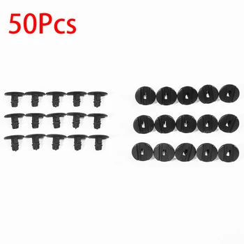 

50pcs Interior Clips Bumper Fastener Clip For Fender Fixed Clamp Push Type Rivet Retainer For Citroen/Peugeot For Picasso Sega