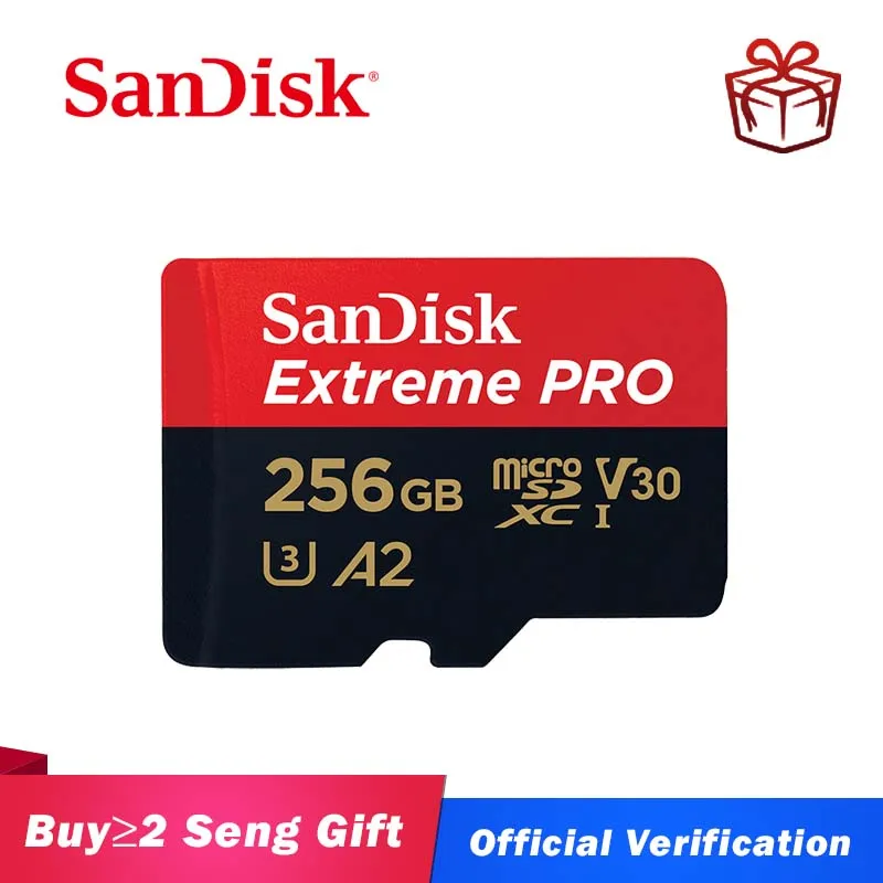 Карта памяти SanDisk Extreme Pro Micro SD 128 ГБ 64 256 400 32 1 ТБ SD/TF MicroSD U3 4K класс 10|Карты памяти| |
