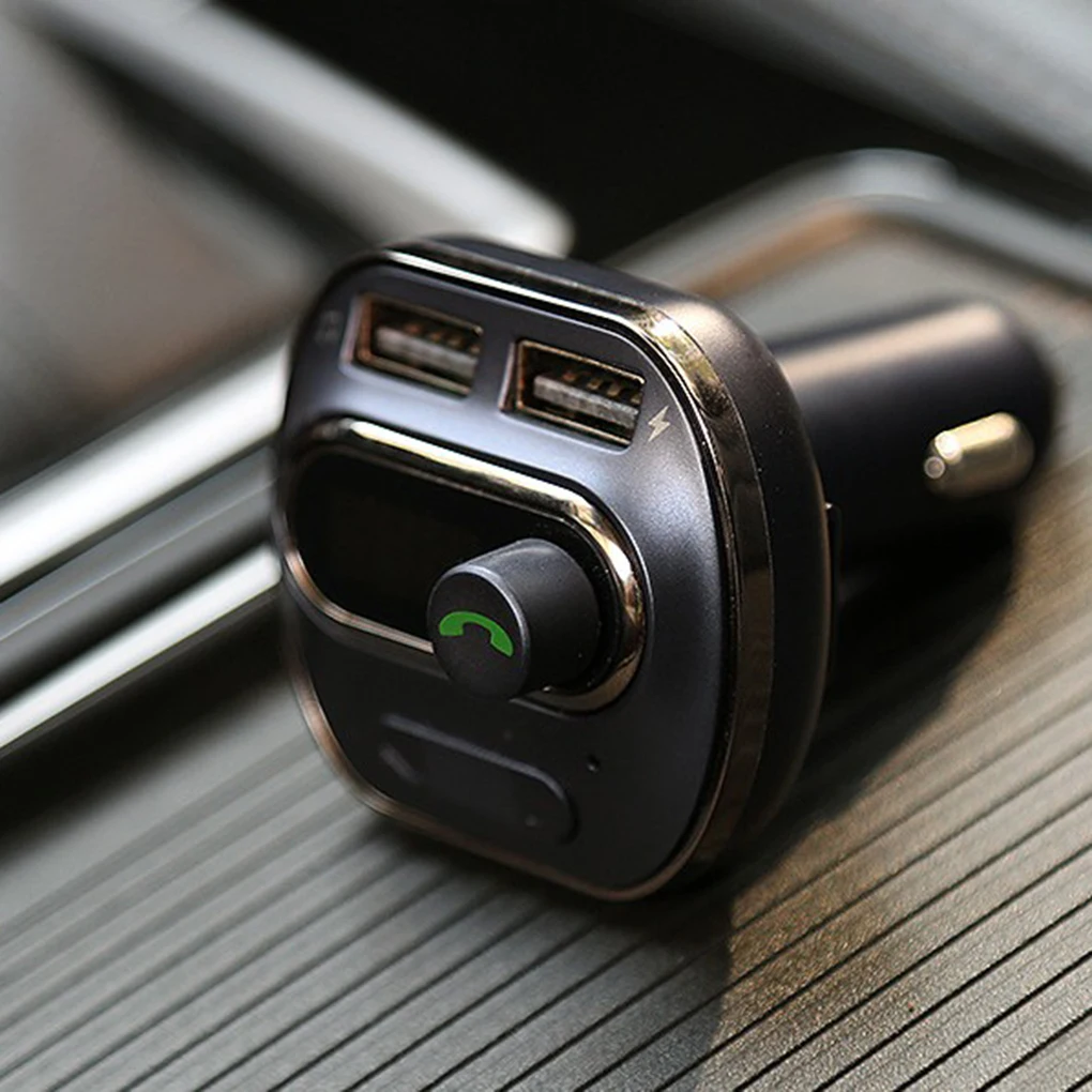 T19 автомобильное зарядное устройство с поддержкой Bluetooth громкой связи Автомобильный Bluetooth MP3-плеер Прикуриватель Авто MP3