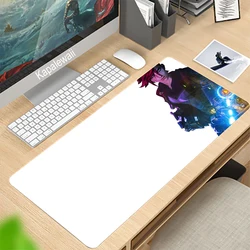 Arcane – grand tapis de souris en caoutchouc 80x30cm, avec bord de verrouillage, pour ordinateur Gamer LOL CSGO, clavier, bureau, PC 