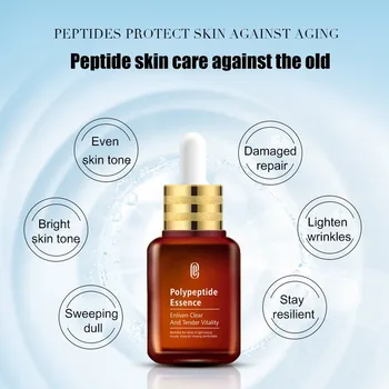 

Polypeptide Essence Enliven Clear And Tender Vitality Firmly Lifts Skin Smoothes Wrinkles Purifying Serum Skin Care Beauty