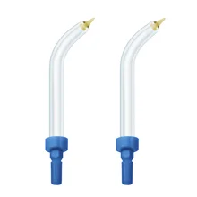 2 шт Спринклерные аксессуары для гигиены полости рта карманные сменные наконечники для воды Pik WP-70