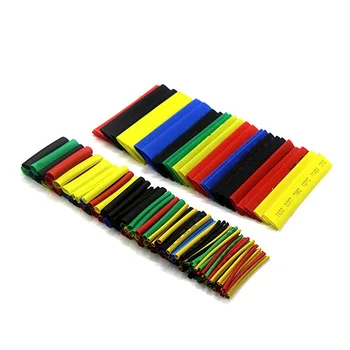 

164pcs/Set LED Light Line DIY RepairHeat Shrink Tube Kit Insulation Sleeving Heat Shrink Tubing Wire Cable Pipe Insulation