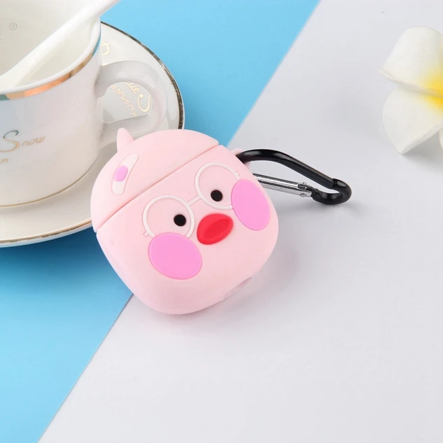 1322F1 Чехол для наушников для Airpods, чехол с милым мультяшным котом и Мышкой, чехол для наушников для Apple Air pods 2 Earpods 3D Bear, аксессуары для наушников - Цвет: 1322F1