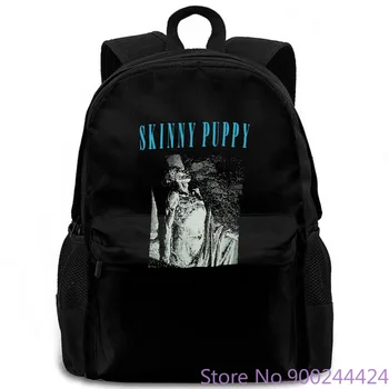 

Vintage rare - Skinny Puppy, Dig It, BLACK Leisure women men backpack laptop travel school adult student