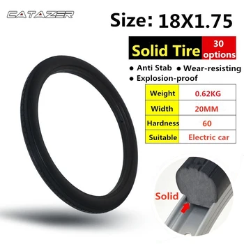 

18*1.75 Bicycle Solid Tire Anti Stab Riding MTB 18X1.75 Road Bike Tyre Bike Tire 18 X 1.75 Kids' Bike Tire