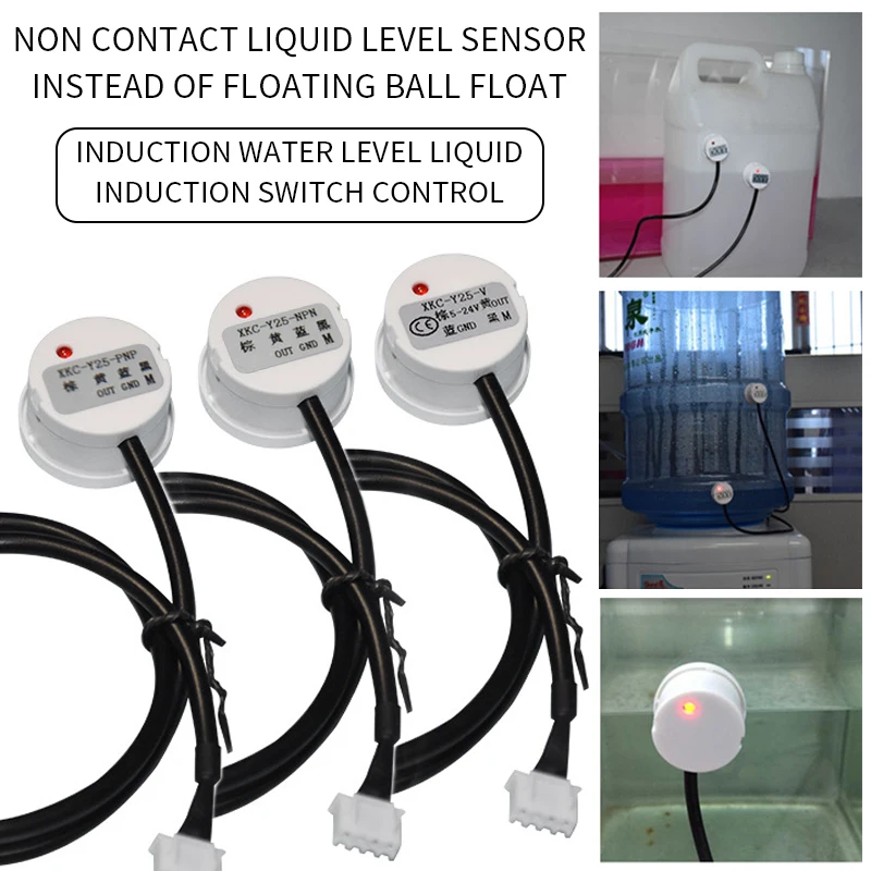 

High And Low Liquid Level Intelligent Controller with 2 Non-contact Sensor Module Automatic Control Liquid Water Level