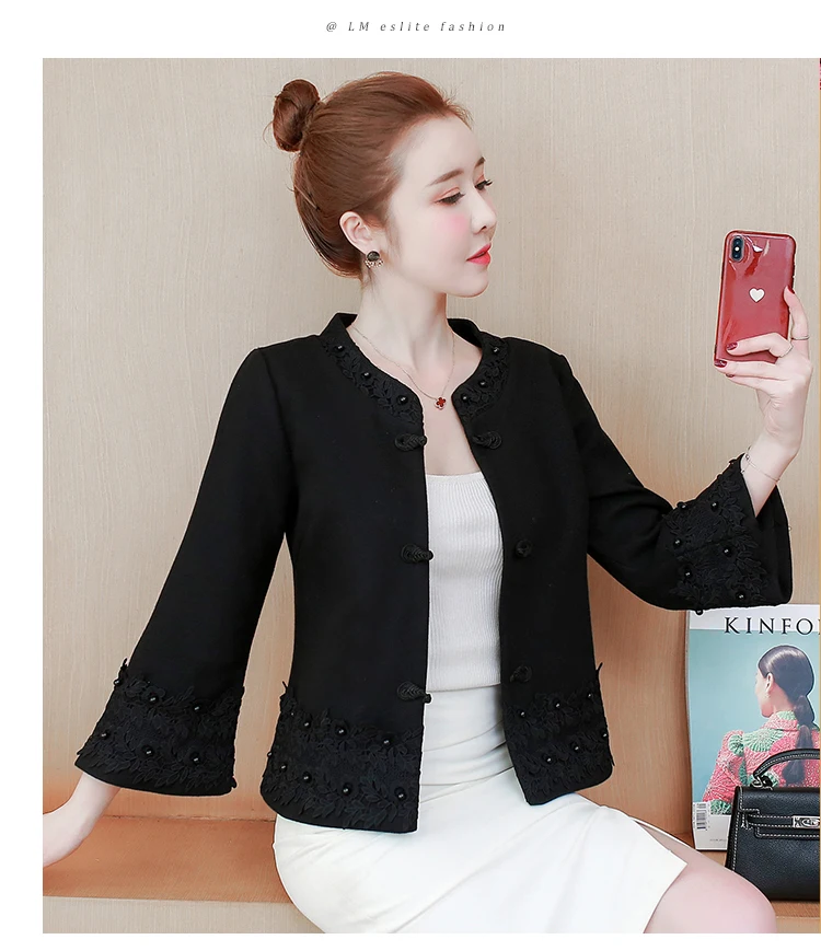 Chaquetas mujer, пальто для женщин, осенняя куртка с длинным рукавом, женский кардиган размера плюс, шерстяная Женская куртка, пальто и куртки для женщин C121