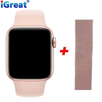 

iGreat IWO 12 Smart Watch Heart rate ECG +PPG Bluetooth 30 faces 40mm 44mm wireless charge 1:1 Series 5 Watch 5 MP3 Function