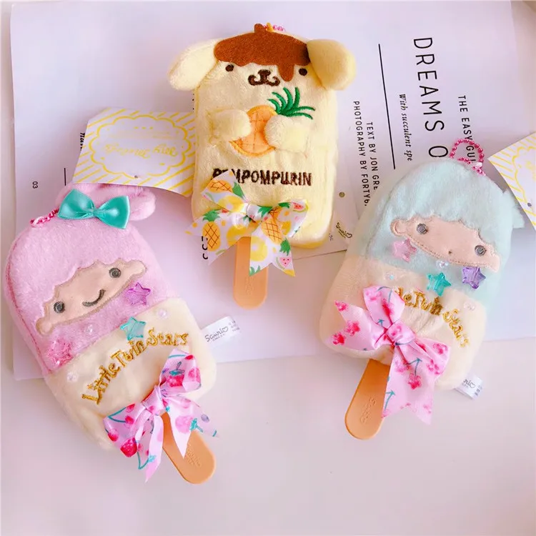 Meng милые Близнецы My Melody da er gou пудинг собака мультфильм Мороженое присоска кулон украшения