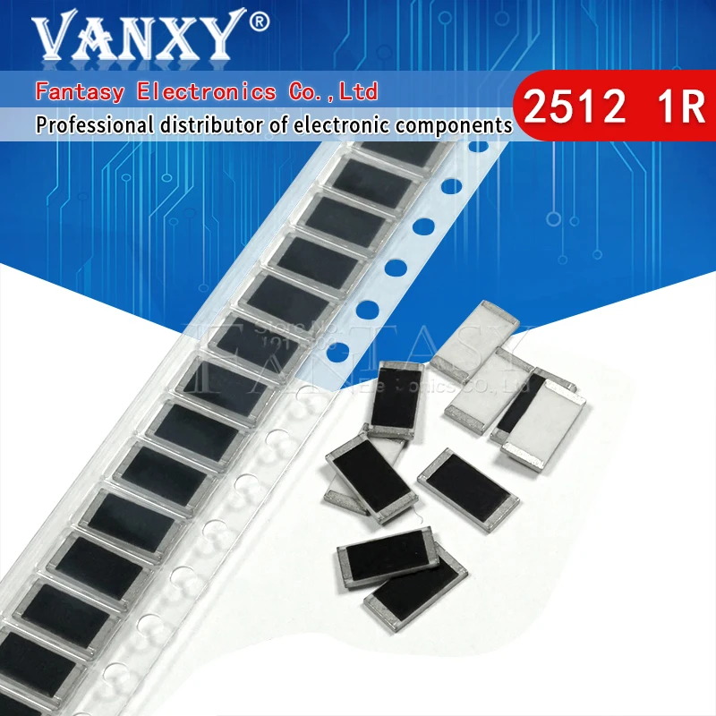 50 шт. 2512 SMD резистор 5% 1 ohm ватт) 1R|1 1w|1 ohmsmd resistor |