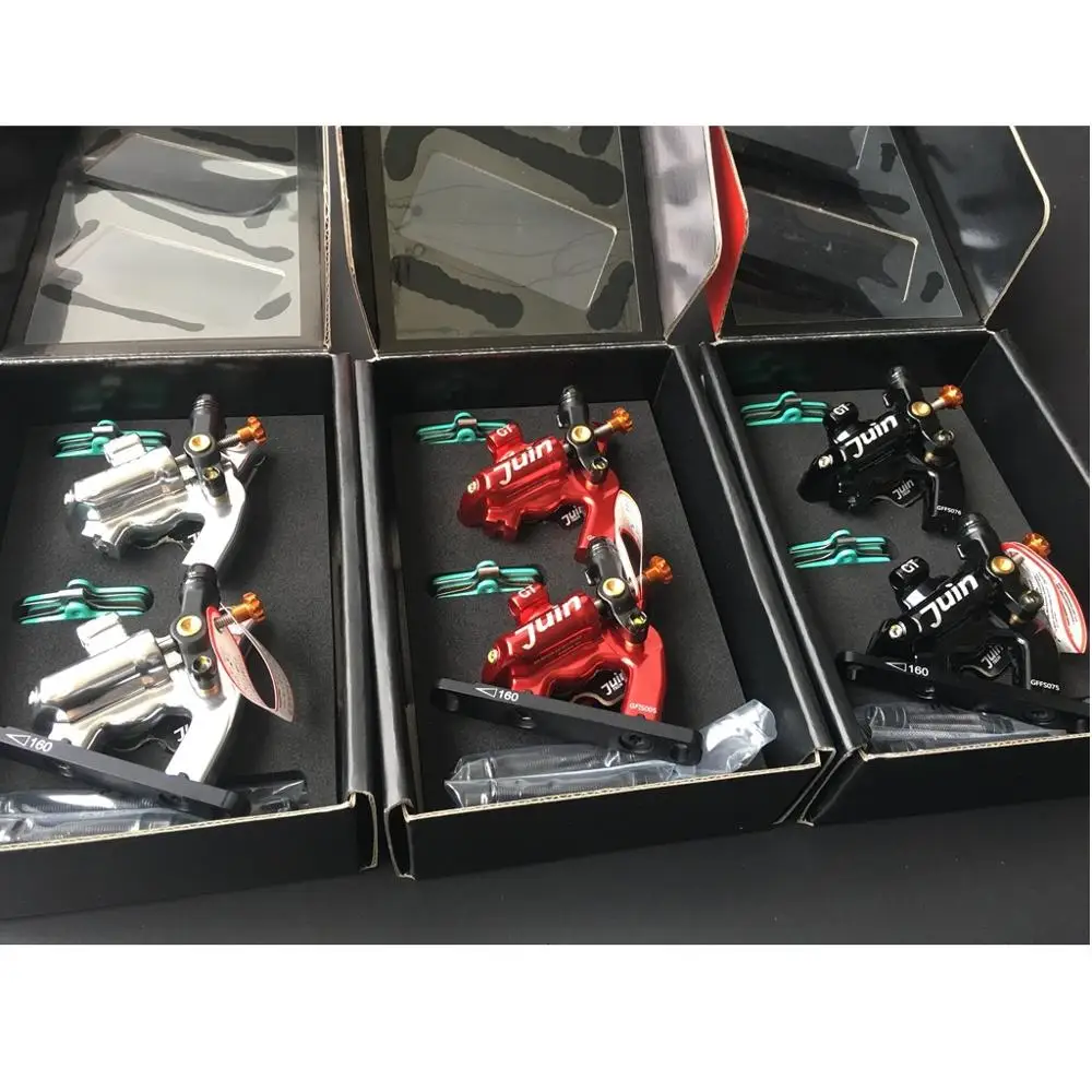 Juin Tech GT F Line Pull гидравлический дисковый тормозной суппорт дорожный CX гравий 160 мм 4
