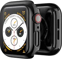 Gehärtetem Glas + fall Für Apple Watch 5 4 44mm 40mm iwatch 3 2 1 42mm 38mm screen Protector + abdeckung stoßstange apple watch zubehör