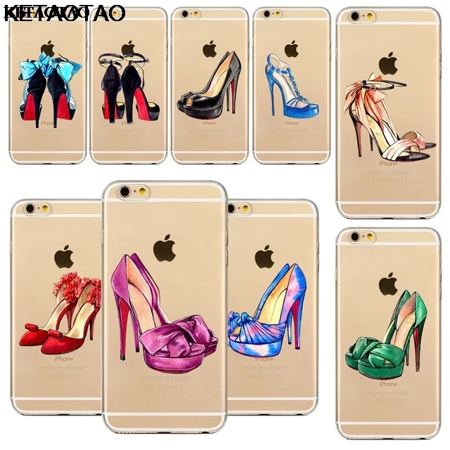 Великолепные чехлы для телефонов KETAOTAO на высоком каблуке iPhone 4S 5C 5S 6 6S 7 8 Plus X