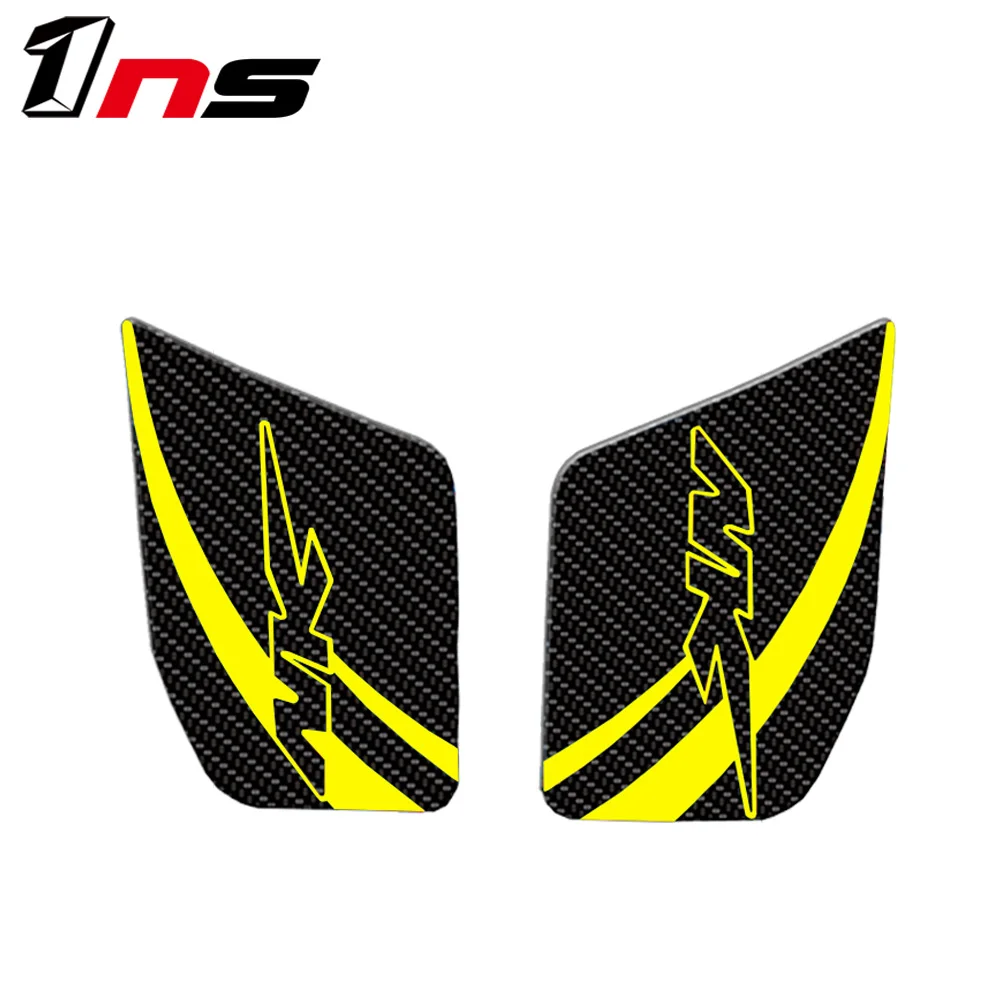 Новое поступление, для CFMOTO 250NK 400NK 650NK, для мотоцикла, углеродное волокно, противоскользящая накладка на бак, наклейка, накладка, боковая, газовая, наколенник, защита - Цвет: D- 3
