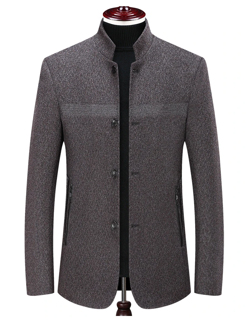 Толстый отличное качество Manteau Homme Hiver Cachemire