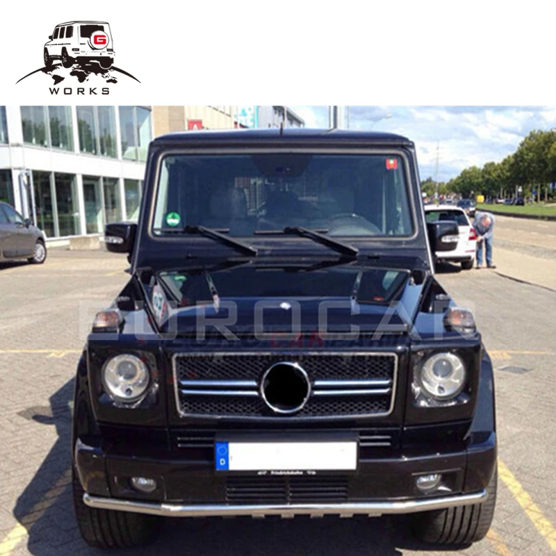 G класс w463 передняя защита под бампер для G500 G55 Нержавеющая сталь Передняя защита