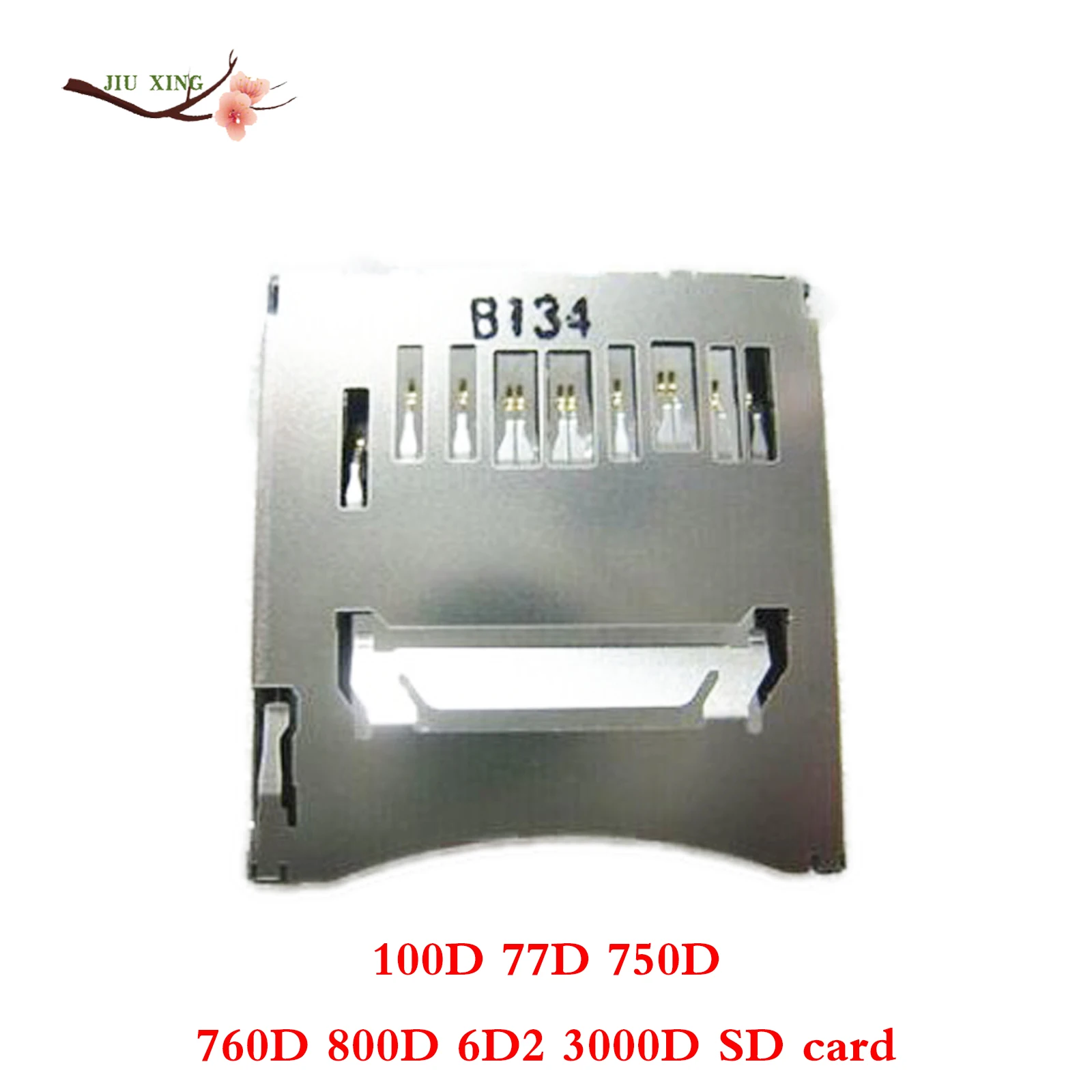 Camera Memory Card SD Card Slot Repair Part For Canon EOS 100D 77D 750D 760D 800D 6D2 3000D SD camera repair parts