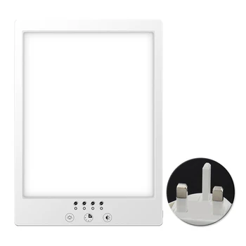 

Dimming Night Light Stepless Sad Therapy Lamp Timing Gift Depression 360 Rotating USB Rechargeable Home Happy Anti Fatigue