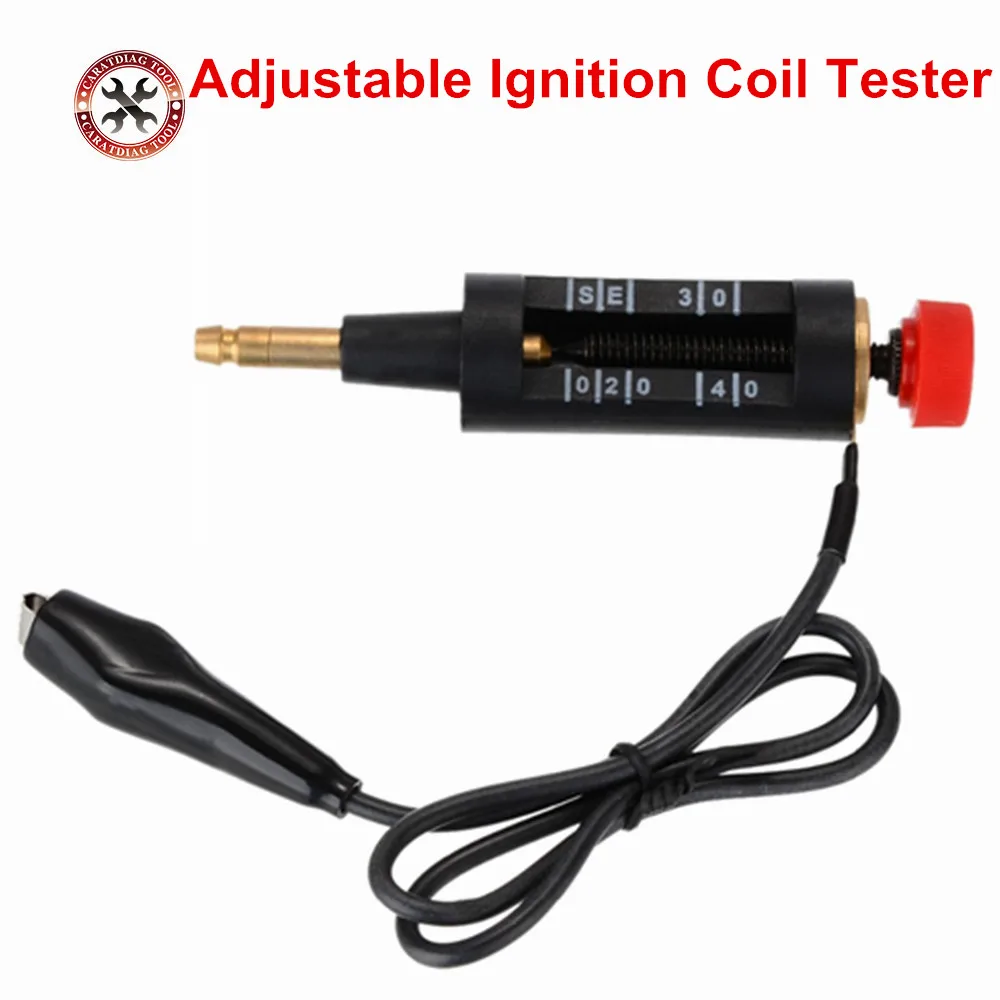 Car Adjustable Ignition Test Pen Tester Spark Indicator Plugs Plug Wires Coils Lgnition Suit for All Cars |