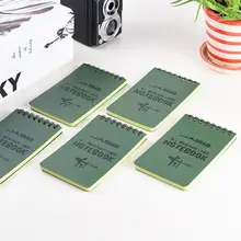 1 шт. новая тактическая записная книжка Всепогодная сумка для ноутбука водонепроницаемая бумага для письма в дождь