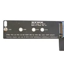 NVMe M.2 NGFF SSD к Late A1347 MGEM2 MGEN2 MGEQ2 адаптер карта