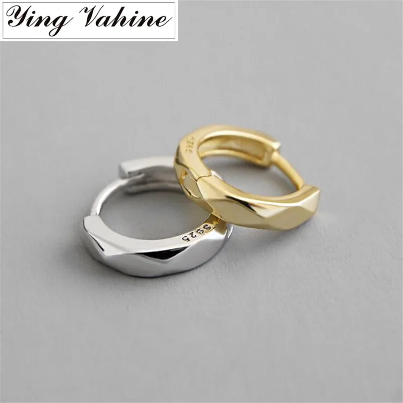 Ying vahine 925 пробы серебряные серьги-гвоздики уникального стиля для женщин