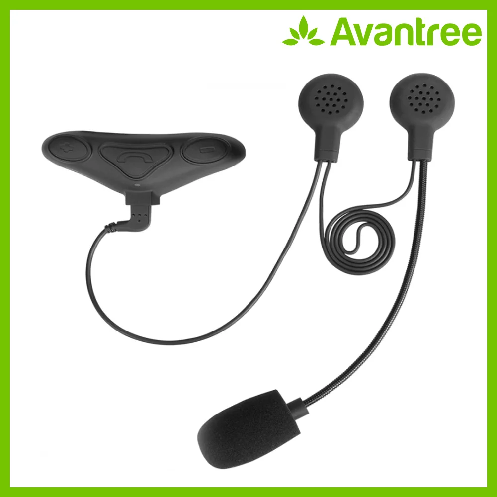 Avantree [Версия 2020] Водонепроницаемая bluetooth-гарнитура для мотоциклетного шлема с