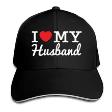 Мужская и женская бейсболка в стиле хип-хоп I Love My husman-1