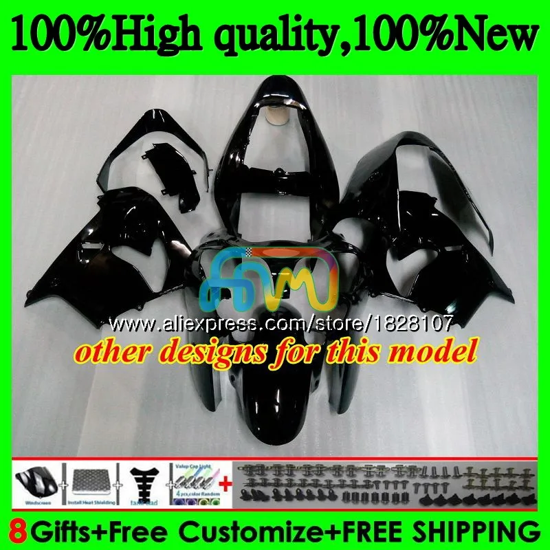 ZX900 комплект для KAWASAKI ZX900CC ZX9 R ZX 9R 9 R 900 900CC 30BS. 0 ZX-9R 2000 2001 2002 2003 ZX9R 00 01 02 03 обтекатель черный CORONA