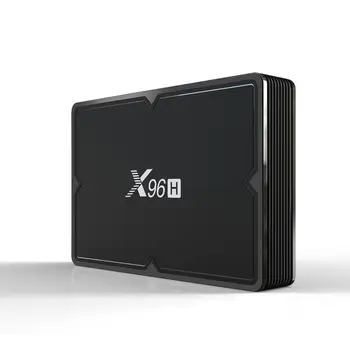 

X96H TV BOX Android 9.0 Smart TV BOX 4GB RAM 64G Quad Core Dual Wifi Netflix Youtube Google Play Store 4K Android TV Set Top Box