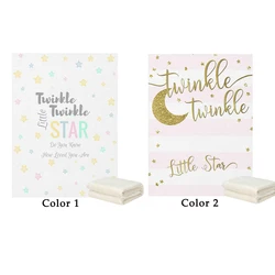LVYZIHO Twinkle Little Star Boy/Girl Baby Blanket - 30x40 / 48x60 / 60x80 Inches - Fleece Blanket