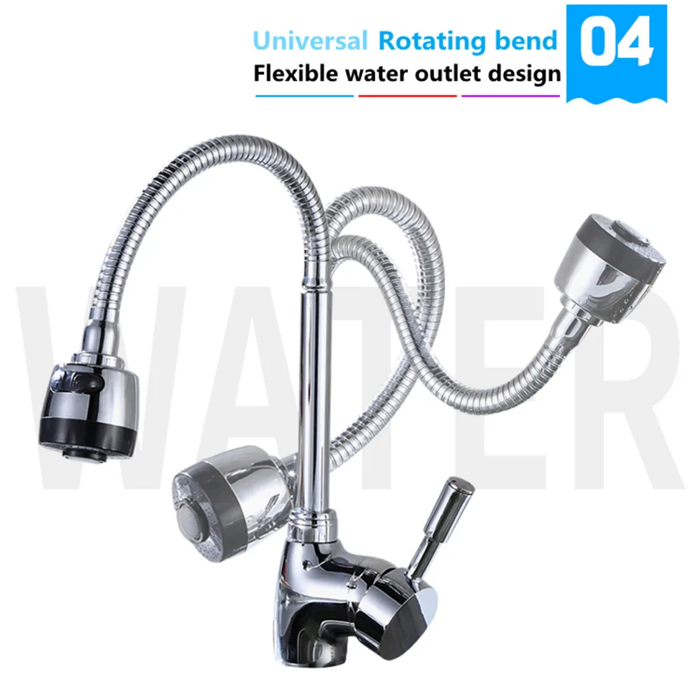 Solid Kitchen Mixer Cold and Hot Kitchen Faucet 360 Degree Rotatable Spout Single Handle Sink Brass Spray Mixer Tap Torneira vintage kitchen sink