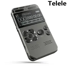 Voice Activated Digital Voice Recorder Mp3 player 32GB Music Player Card One-button Record Noise Reduction Dictaphone V35