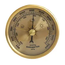 Baromètre de pression domestique, Station météo murale suspendue, thermomètre et hygromètre multifonctions