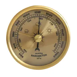Household Barometer Pressure Gauge Weather Station Wall Hanging Atmospheric Multifunction Thermometer Hygrometer