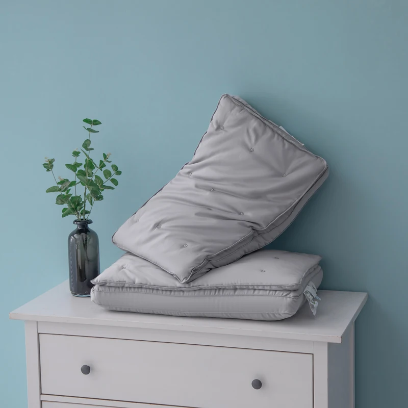 Mother Infant Class A Silk Antibacterial Pillow Comfortable Pillow Solid Color Neck Protector Sleeping Pillows For Home Bedroom 3