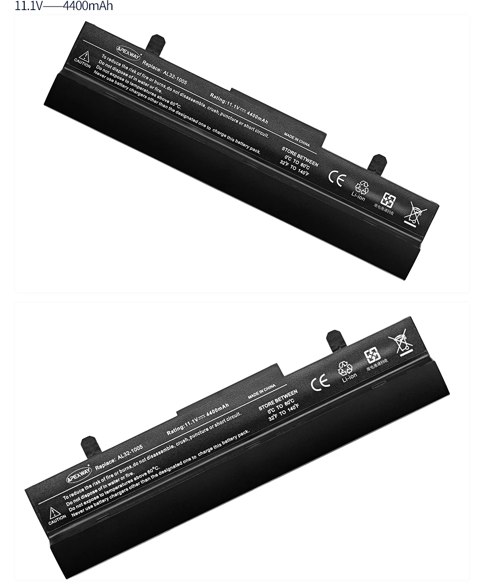 6600 мАч аккумулятор для ноутбука Asus Eee PC 1001 1001p x 1001 1005 1005PEG 1005PR 1005PX AL31-1005 AL32-1005 ML32-1005 PL32-1005