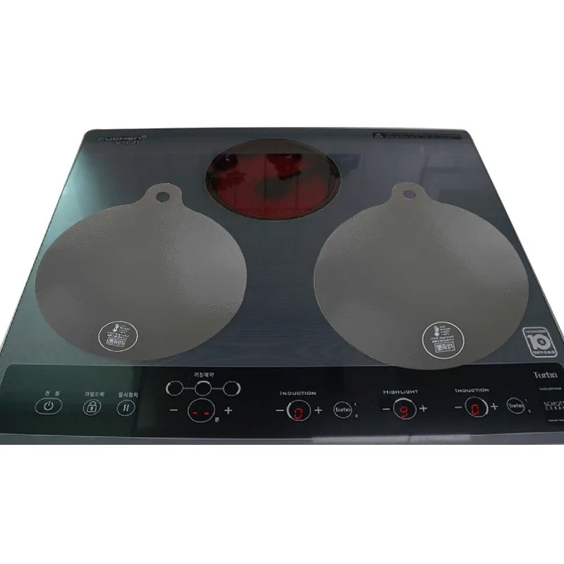 Black Pink Square Round Silicone Thermal Insulation Pad For Induction Cooker, Non-Slip Anti-Fouling Oil-Proof Protection Tools Black Pink Square Round Silicone Thermal Insulation Pad For Induction Cooker, Non-Slip Anti-Fouling Oil-Proof Protection Tools