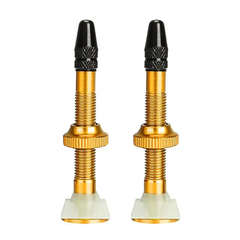 40mm 2 шт. 40/60 мм MTB дорожный велосипед удлинитель для головок клапаны ниппели сердечник клапана - Цвет: 40mm
