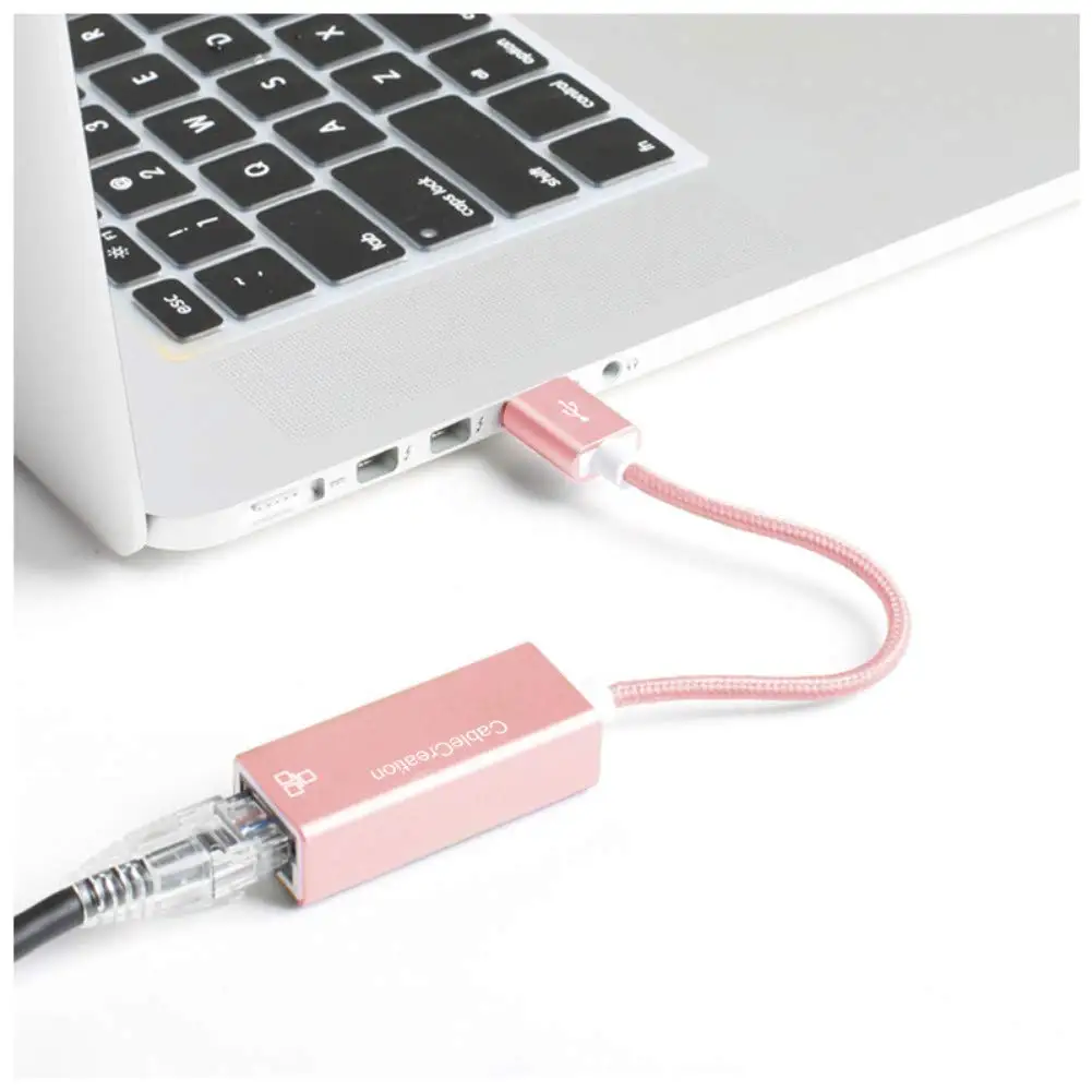 USB 3,0 Ethernet адаптер, USB к RJ45 1000 Мбит/с гигабитная сеть для Windows, Mac, macOS, Linux, алюминий черный